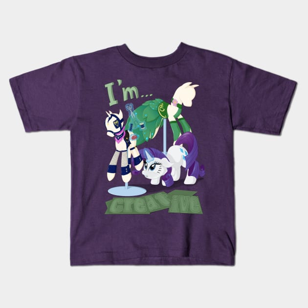 I'm... Rarity Kids T-Shirt by Stinkehund